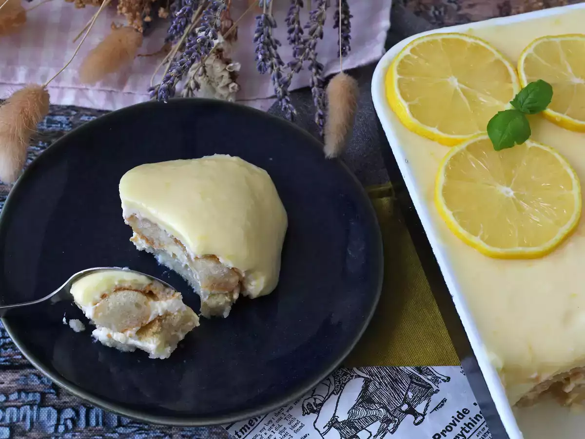 Limonin tiramisu – italijanska klasika z osvežilno kiselkastim pridihom
