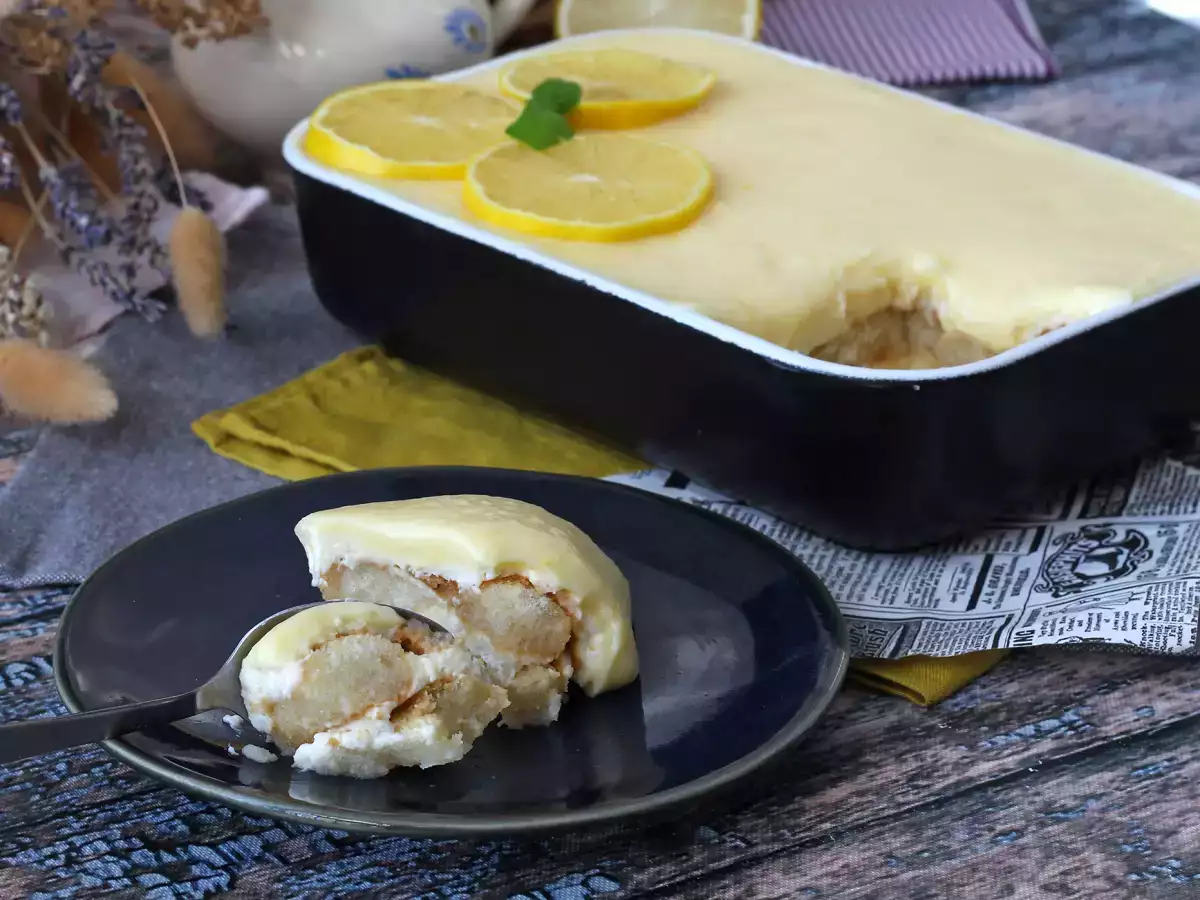 Limonin tiramisu – italijanska klasika z osvežilno kiselkastim pridihom - fotografija 2