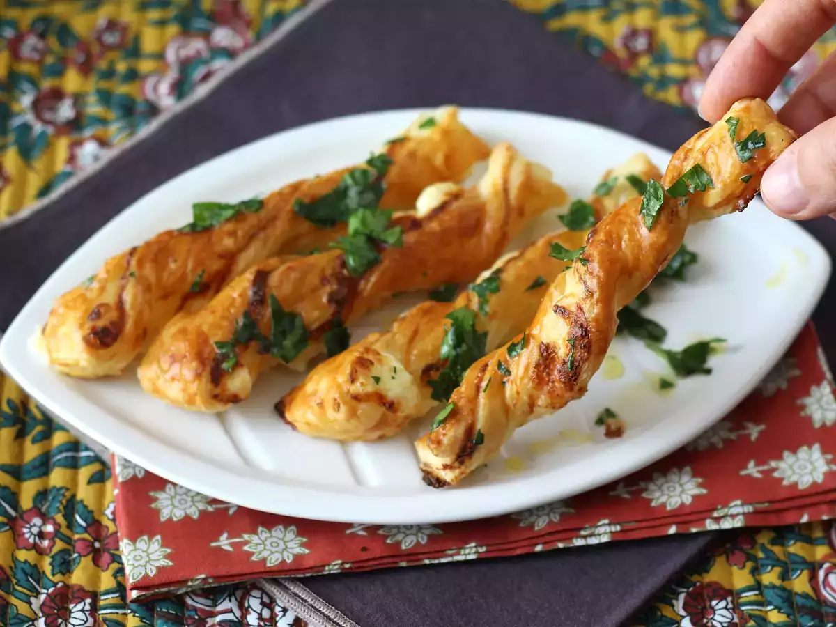 Lupinasti sirovi zvitki z Airfryerjem - fotografija 3