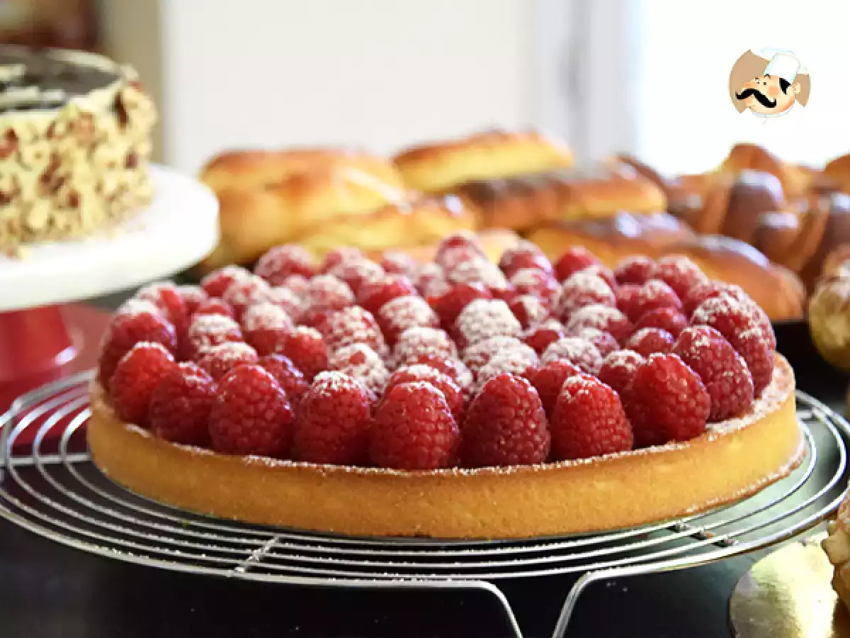 Malinova pita (hitro in enostavno) - fotografija 2