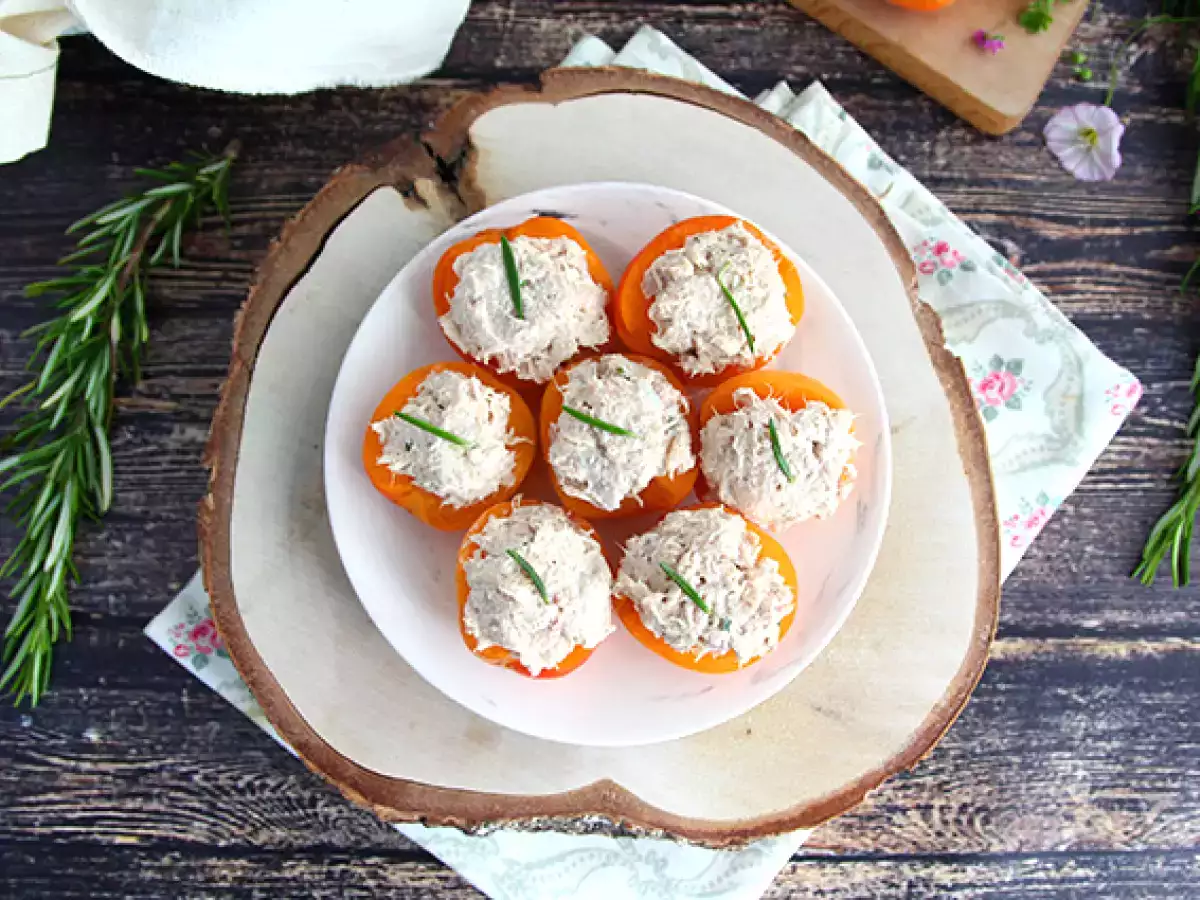 Marelice, polnjene s tuno in rožmarinom - fotografija 4