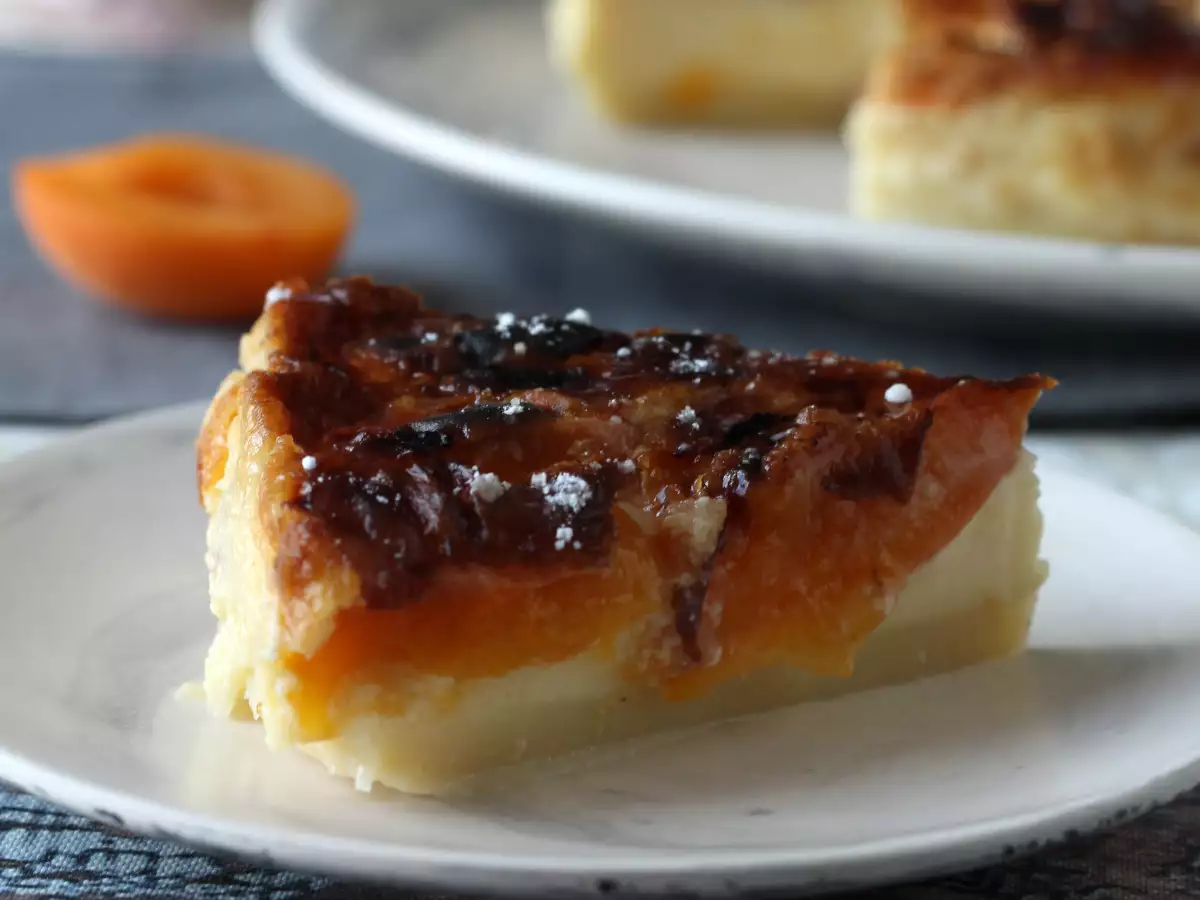 Marelični clafoutis z Air Fryer - fotografija 2