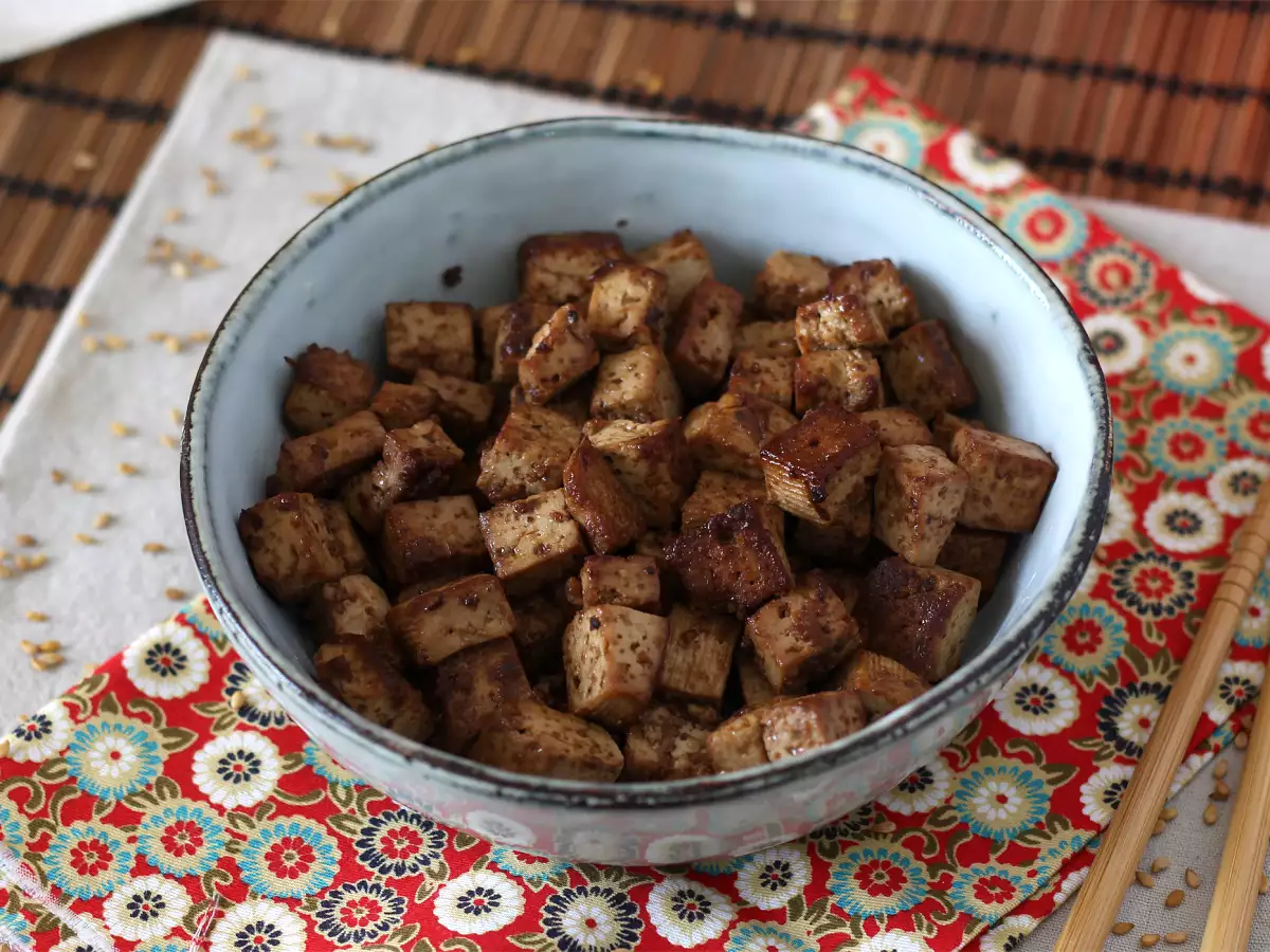 Mariniran tofu z azijskimi okusi (po tem boste tofu vzljubili!) - fotografija 4