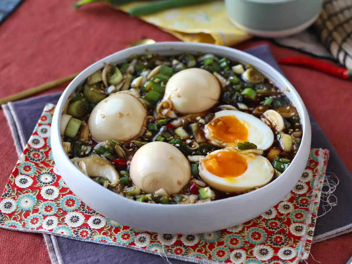 Mayak Gyeran - korejska marinirana jajca - fotografija 5