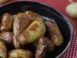 Mladi krompir v cvrtniku na vroč zrak (Air Fryer), fotografija 2