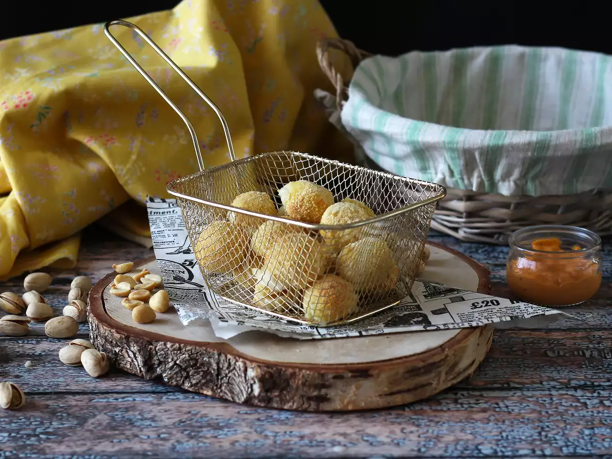 Mozzarelline v zračni cvrtnik - fotografija 3