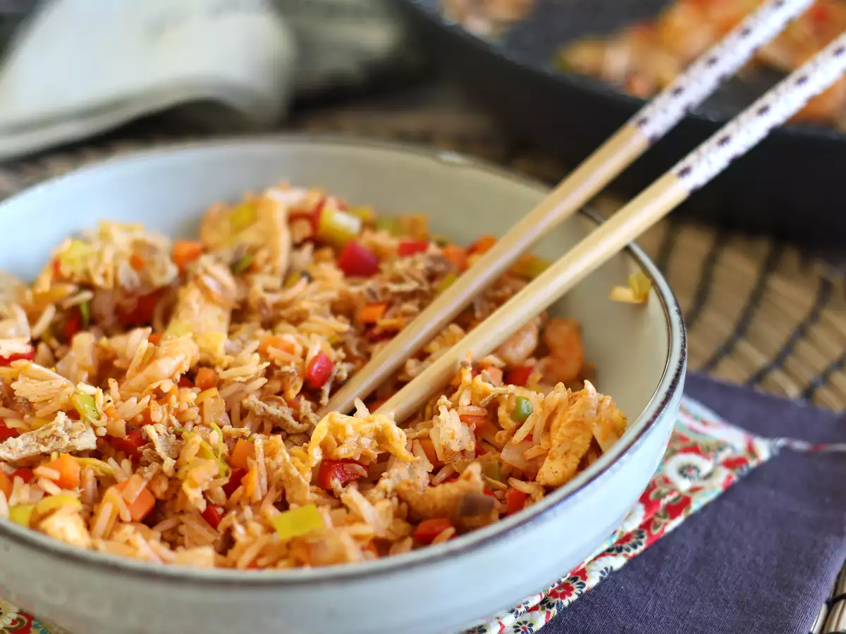 Nasi goreng, indonezijska riževa jed - fotografija 5