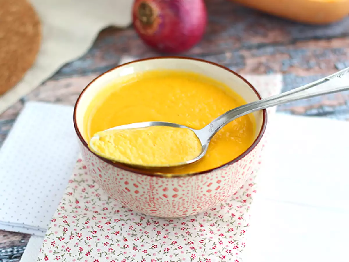 Nezgrešljiv recept za kremno juho iz maslene buče (butternut) - fotografija 3