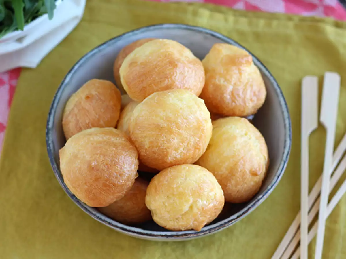 Nezgrešljive sirove gougères - fotografija 3