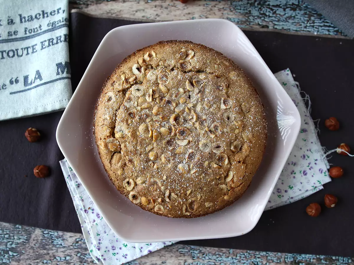 Noisetier, hrustljava, topljiva lešnikova torta s petimi sestavinami! - fotografija 4