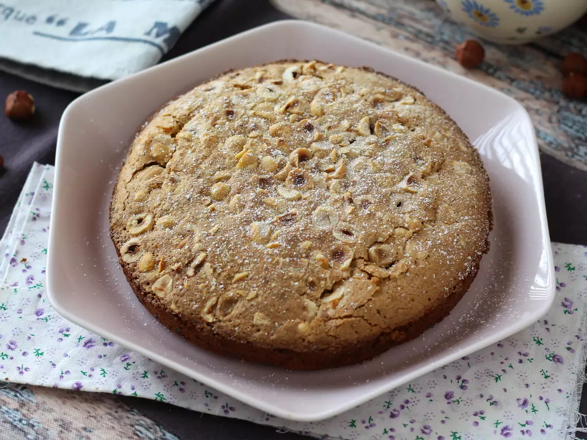 Noisetier, hrustljava, topljiva lešnikova torta s petimi sestavinami! - fotografija 5