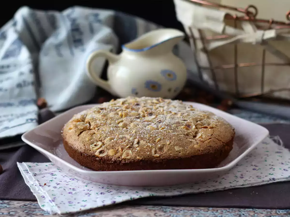 Noisetier, hrustljava, topljiva lešnikova torta s petimi sestavinami! - fotografija 7