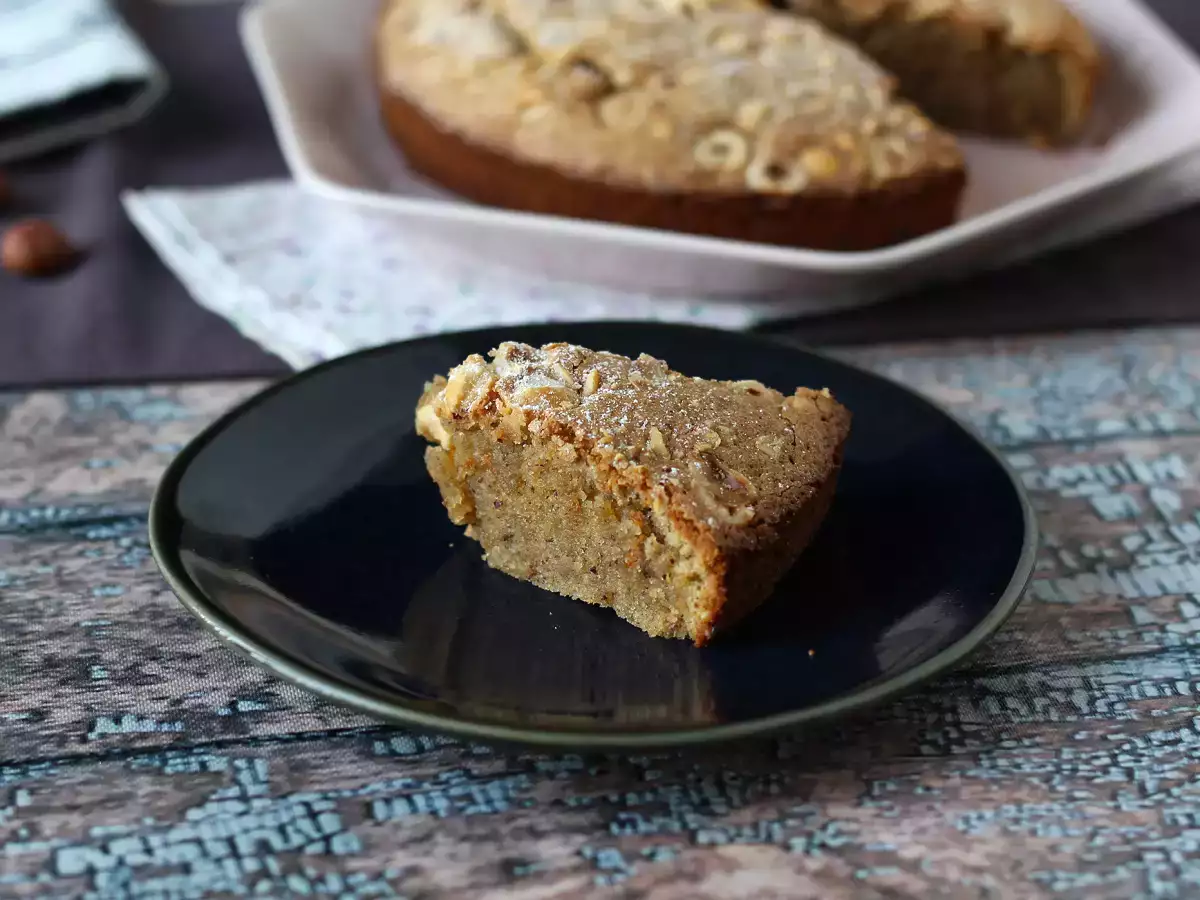 Noisetier, hrustljava, topljiva lešnikova torta s petimi sestavinami! - fotografija 8