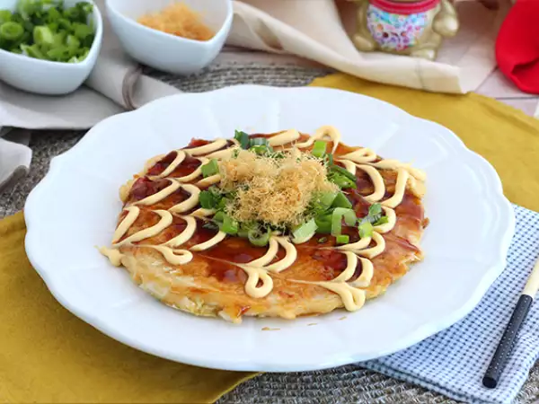 Recept Okonomiyaki - japonska omleta