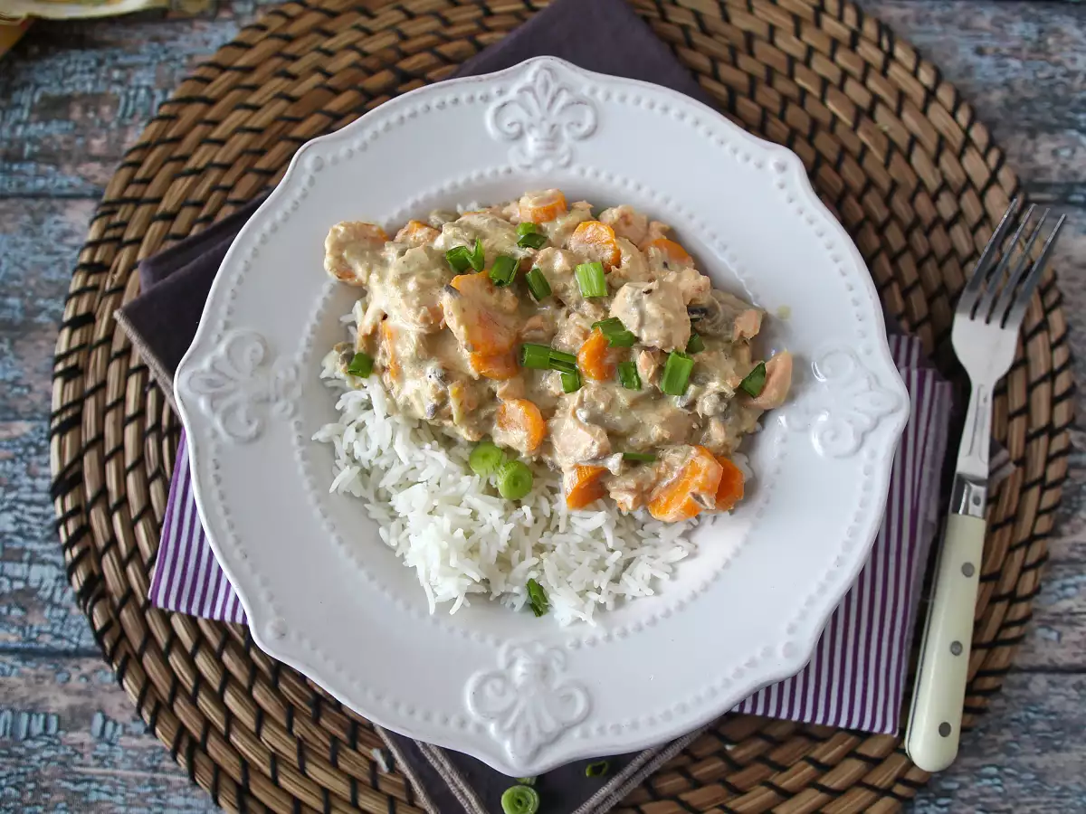 Okusna lososova enolončnica (blanquette) - fotografija 7