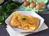 Omleta v cvrtniku na vroč zrak – lahek recept brez umazane posode!, fotografija 1