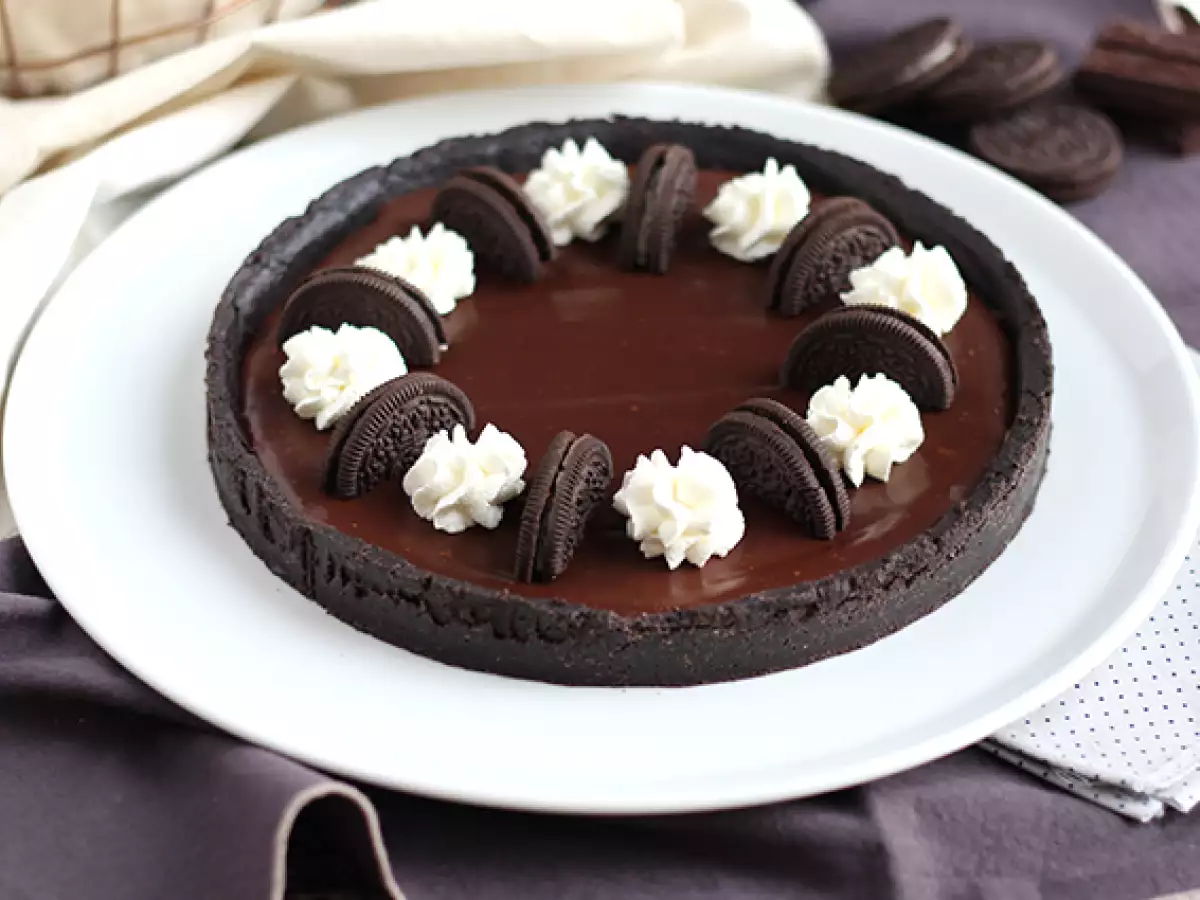 Oreo tart s čokolado - fotografija 2