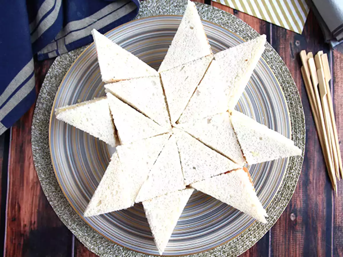 Origami zvezdni kruh presenečenja - fotografija 6