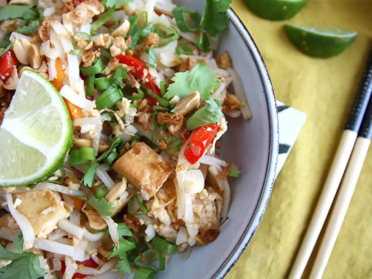 Pad thai s tofujem - fotografija 2