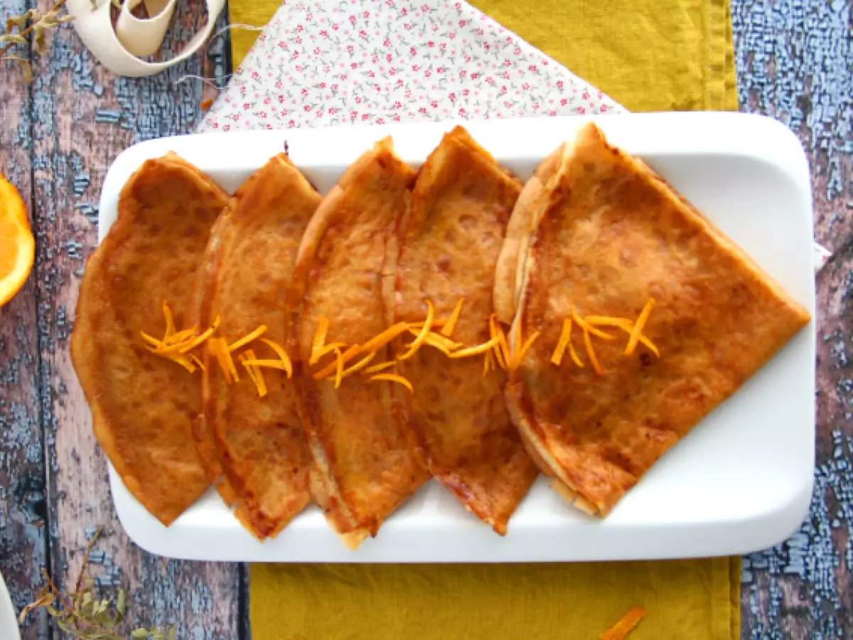 Palačinke Suzette – tradicionalni recept - fotografija 3