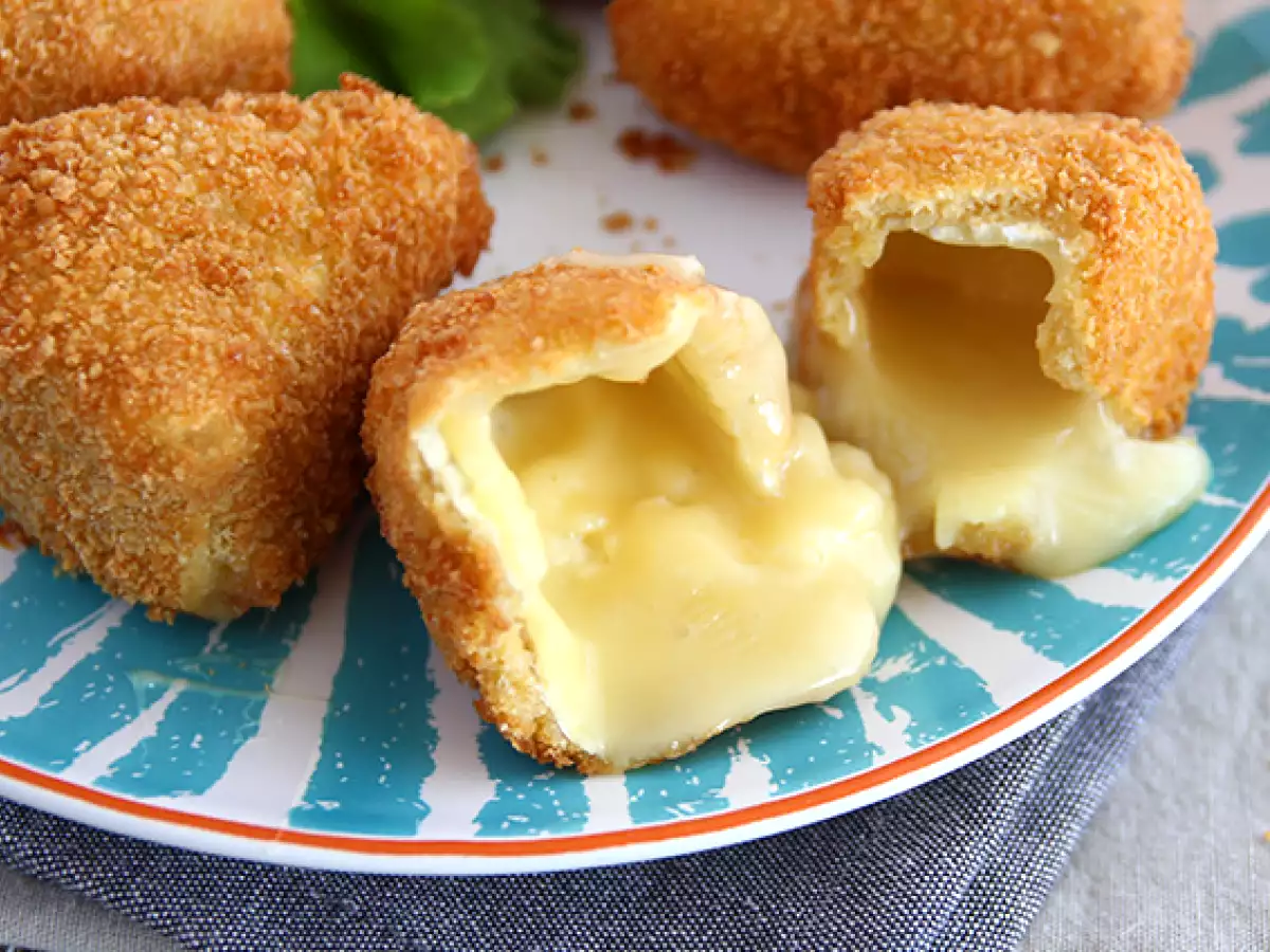 Paniran camembert – mehak in hrustljav - fotografija 4