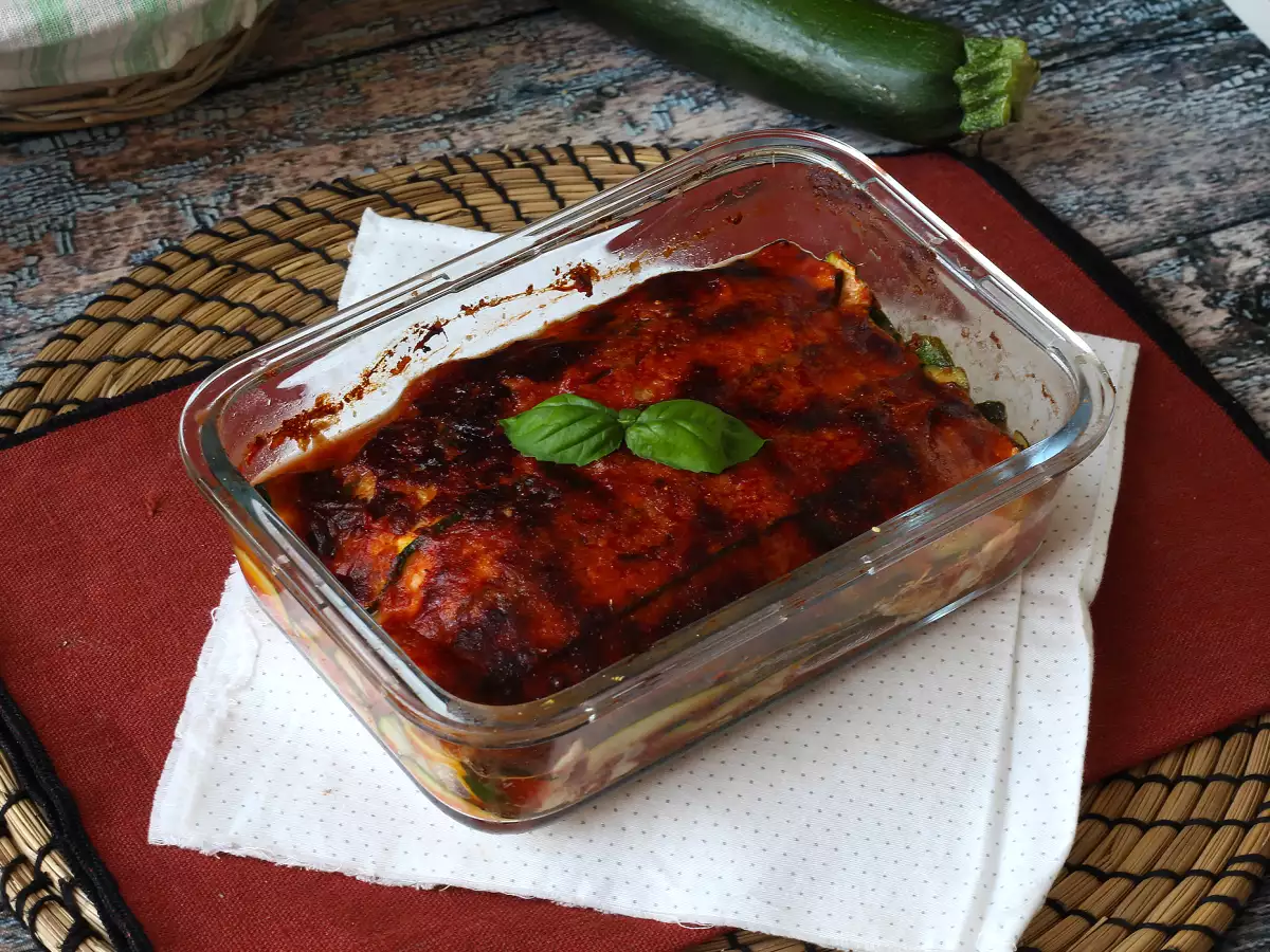 Parmigiana iz bučk v cvrtniku na vroč zrak: hitra, lahka in hrustljava - fotografija 6