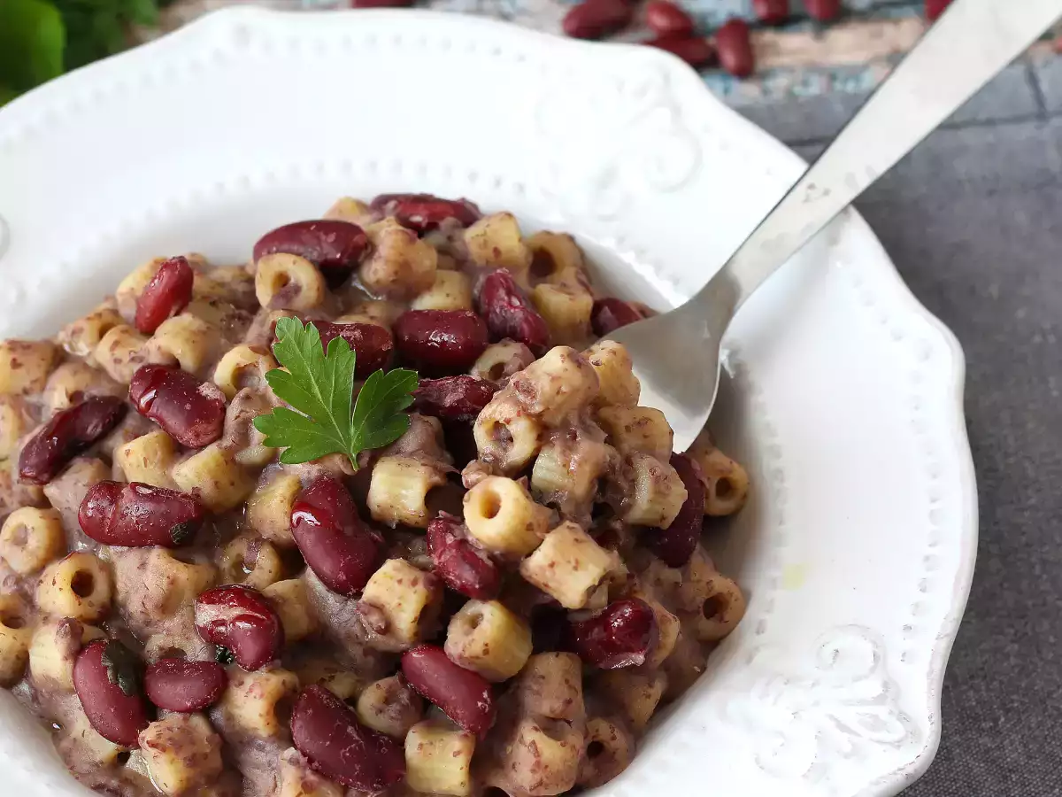 Pasta e fagioli alla veneta: babičin kremni in okusni recept - fotografija 2