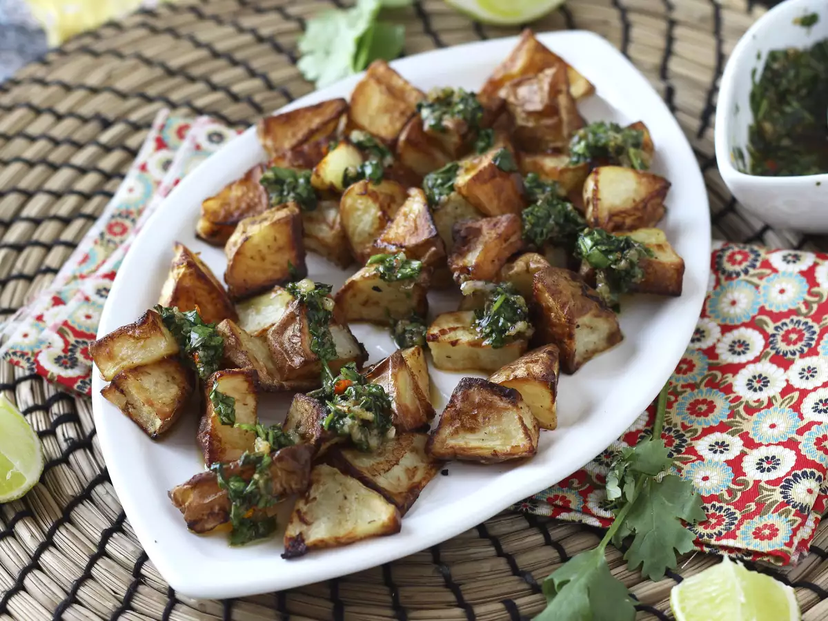 Pečen krompir s chimichurri omako - fotografija 4