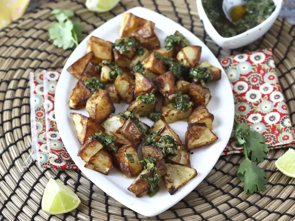 Pečen krompir s chimichurrijem - fotografija 3