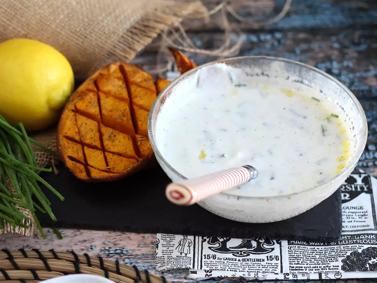 Pečen sladki krompir - fotografija 2