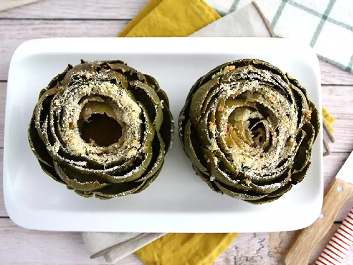 Pečene artičoke - fotografija 3