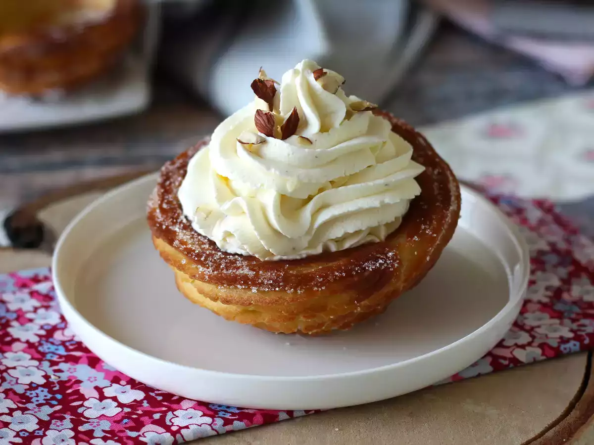 Pečeni churrosi v obliki sklede za velikodušen preliv - fotografija 9