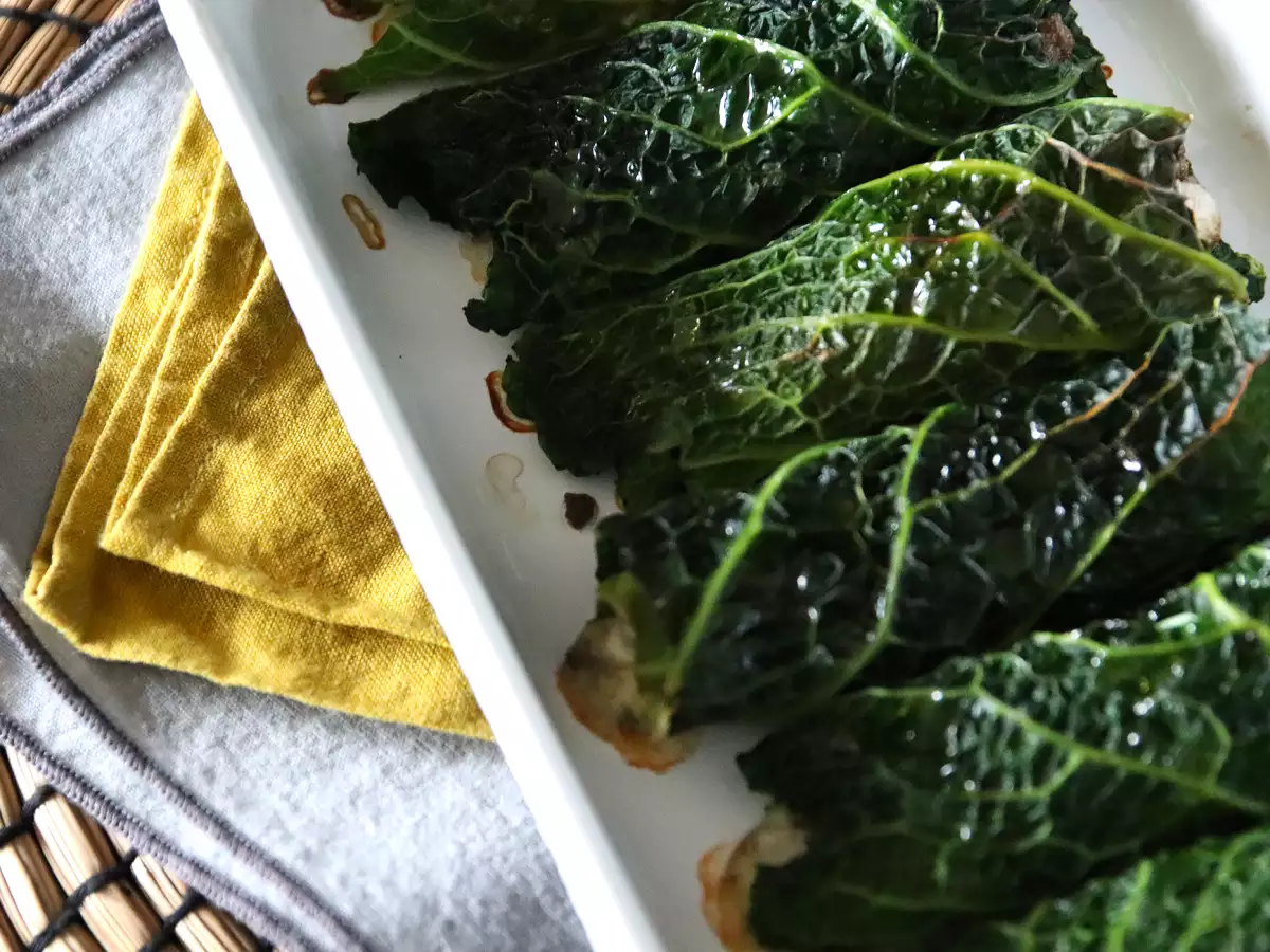 Pečeni zvitki zelja, enostaven in poceni recept za družinsko kosilo - fotografija 4