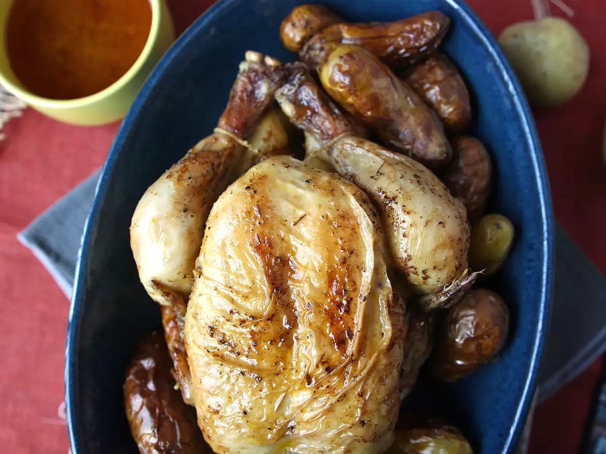 Pečite piščanca z napravo Moulinex Multicook&Fry, da bo rezultat hrustljav in žvečljiv! - fotografija 3