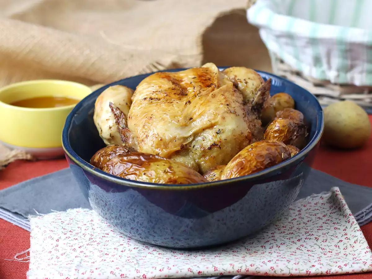 Pečite piščanca z napravo Moulinex Multicook&Fry, da bo rezultat hrustljav in žvečljiv! - fotografija 5