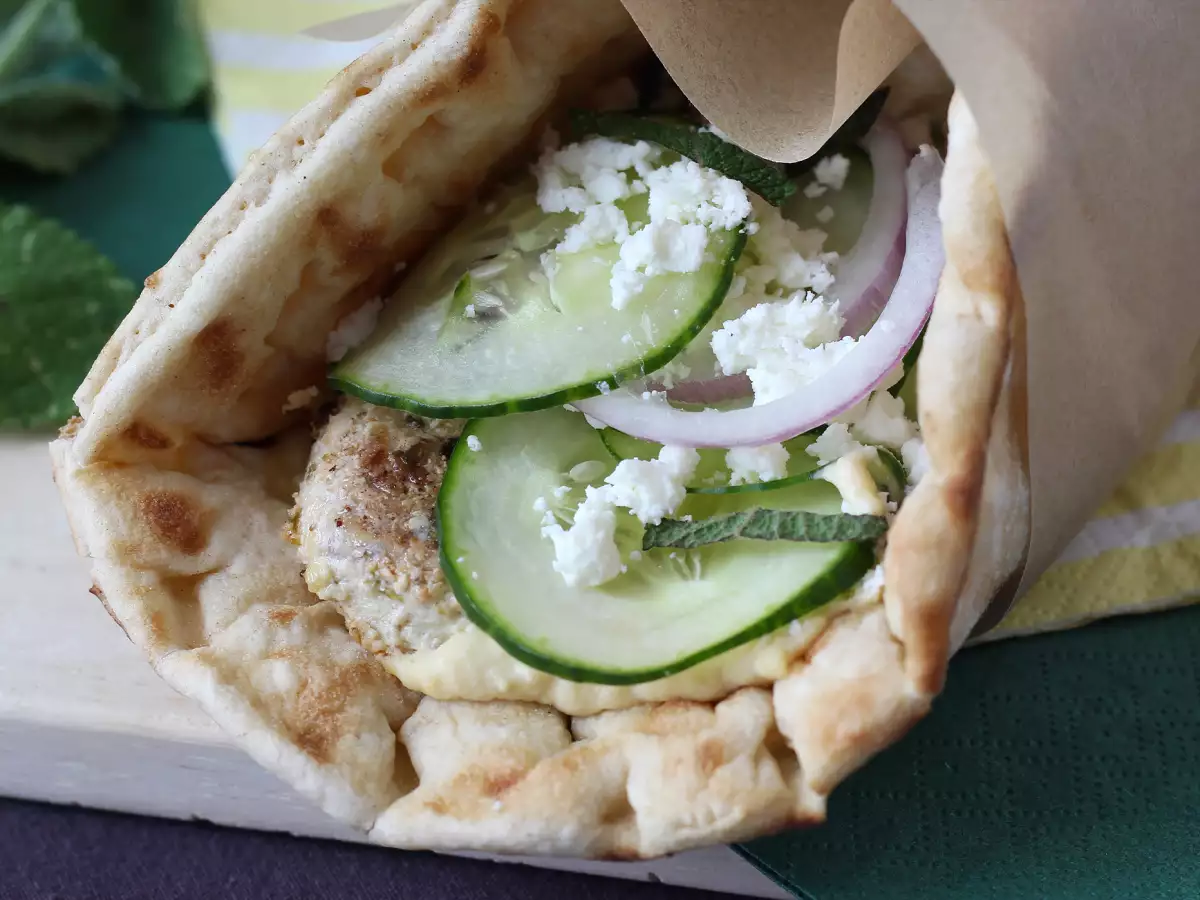 Piščančji gyros: grški sendvič, ki ga boste vzljubili! - fotografija 2