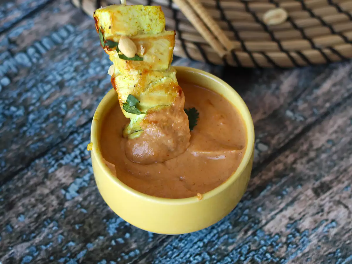 Piščančji kebab z omako satay, kulinarično potovanje v Azijo! - fotografija 6