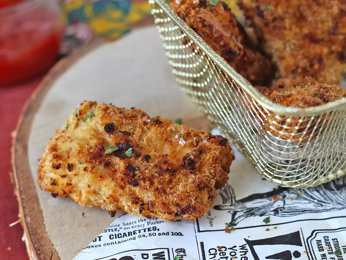 Piščanec s prepečencem v Air Fryerju: enostavno in pripravljeno v 20 minutah - fotografija 2