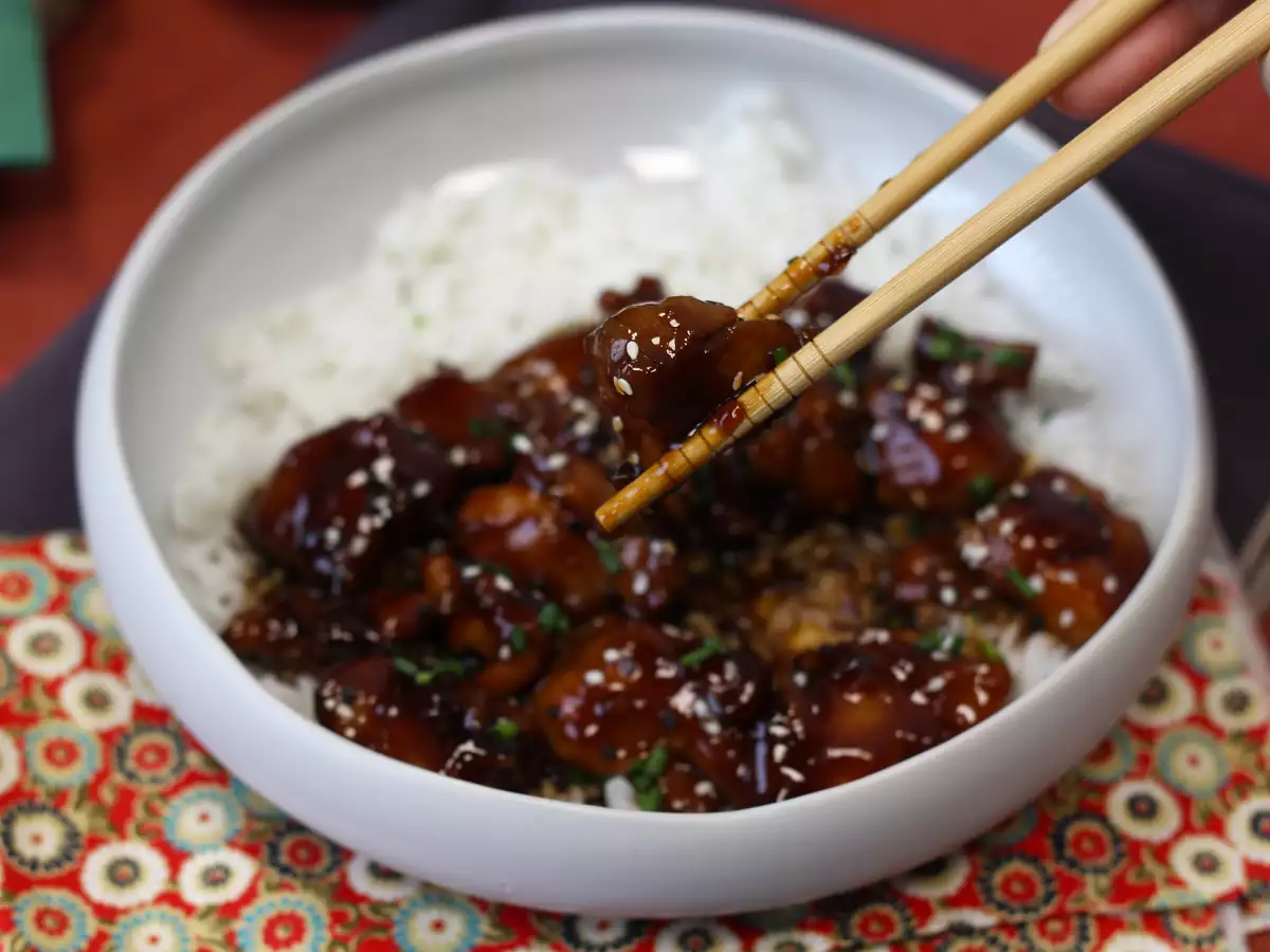 Piščanec teriyaki s sladko-slano japonsko omako, ki vas bo navdušila! - fotografija 2