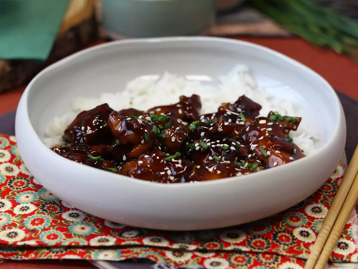 Piščanec teriyaki s sladko-slano japonsko omako, ki vas bo navdušila! - fotografija 3