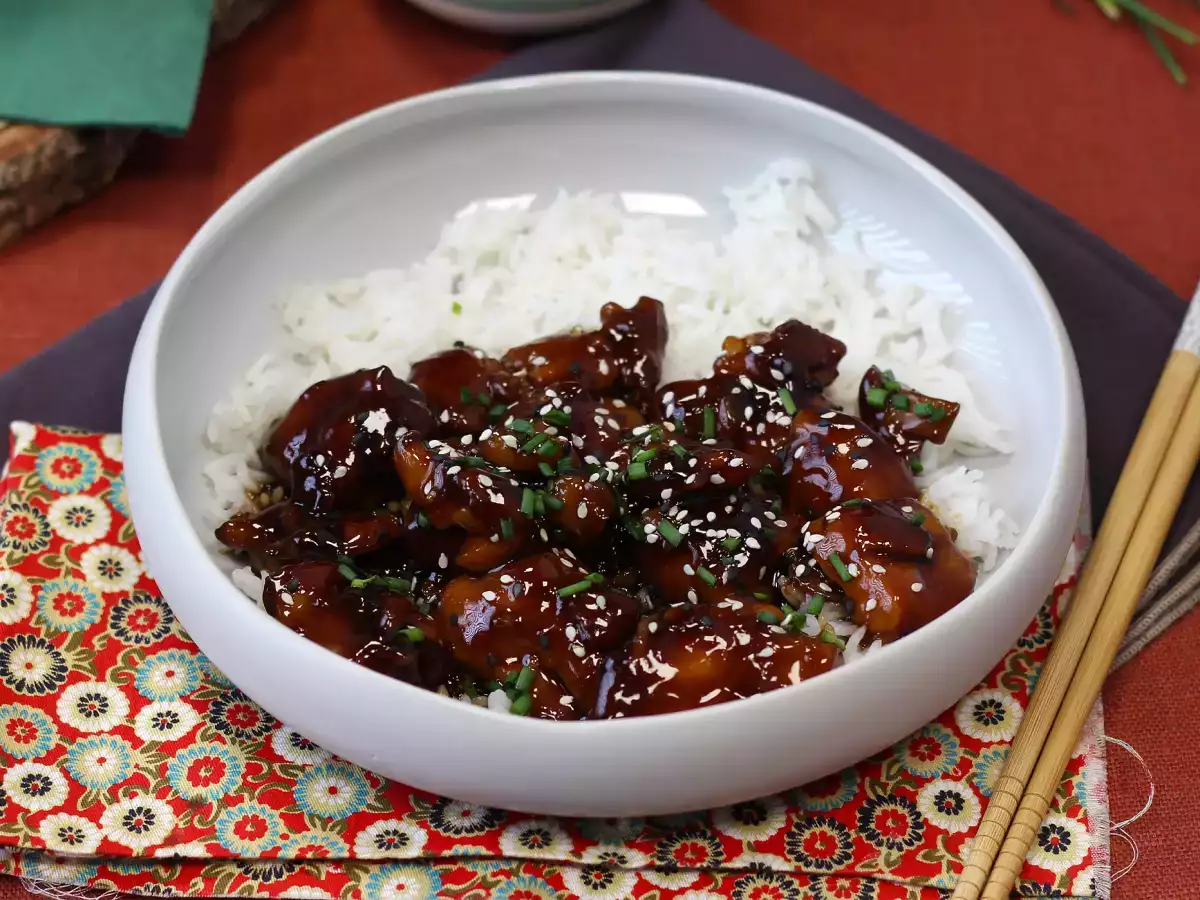Piščanec teriyaki s sladko-slano japonsko omako, ki vas bo navdušila! - fotografija 5