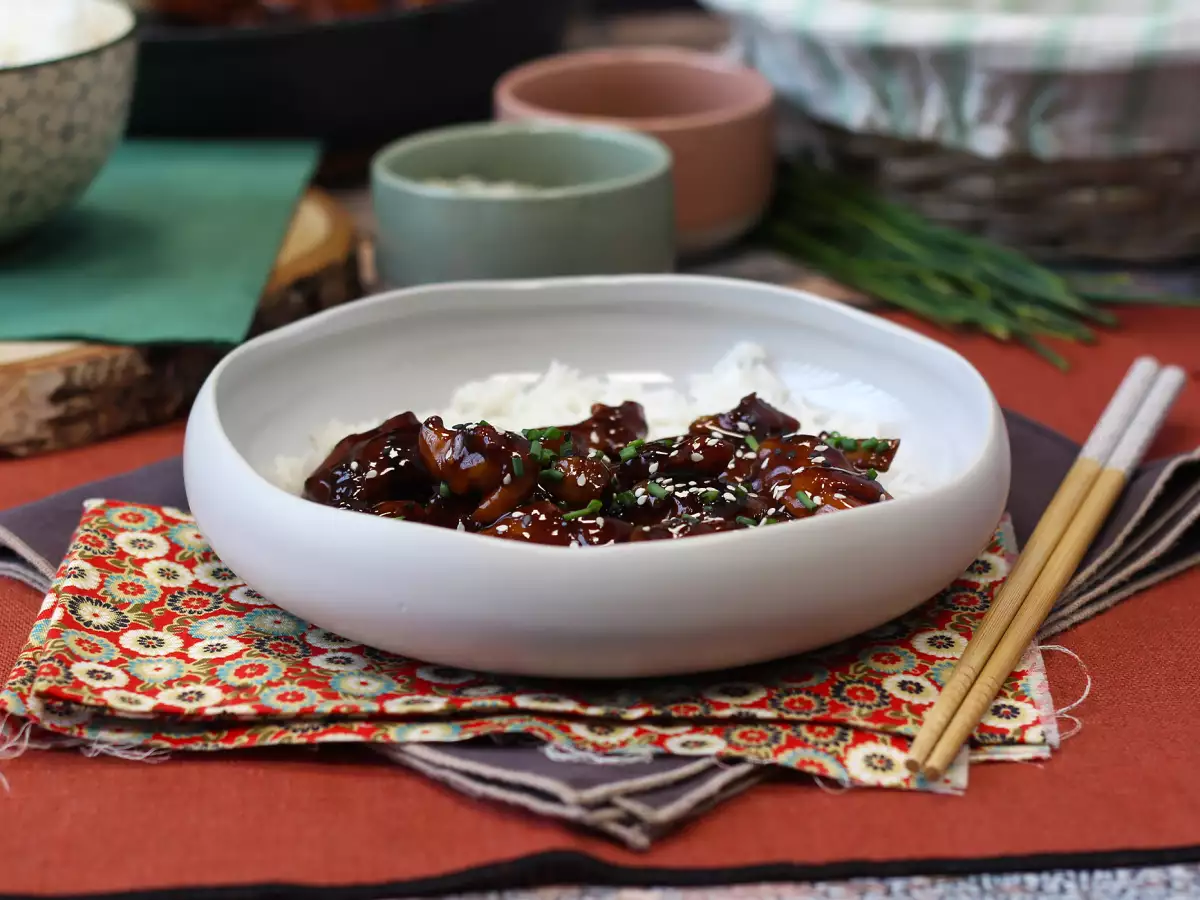 Piščanec teriyaki s sladko-slano japonsko omako, ki vas bo navdušila! - fotografija 7