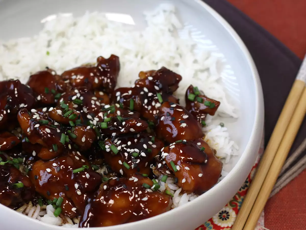 Piščanec teriyaki, sladka in pikantna japonska prelivna omaka, ki vam bo všeč! - fotografija 4