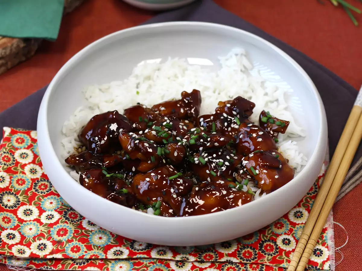 Piščanec teriyaki, sladka in pikantna japonska prelivna omaka, ki vam bo všeč! - fotografija 5