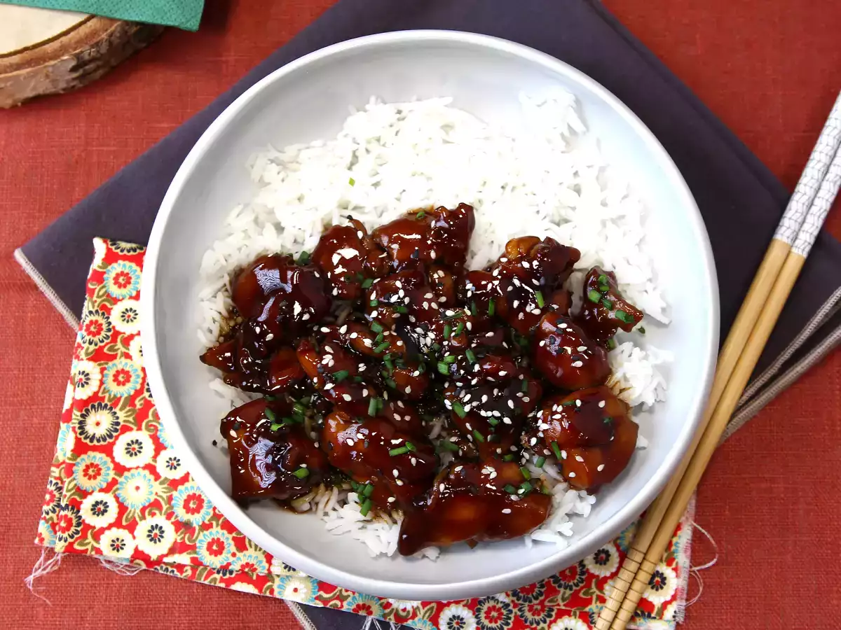 Piščanec teriyaki, sladka in pikantna japonska prelivna omaka, ki vam bo všeč! - fotografija 6