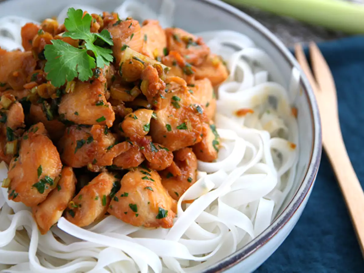 Piščanec z ingverjem in limonsko travo - fotografija 2