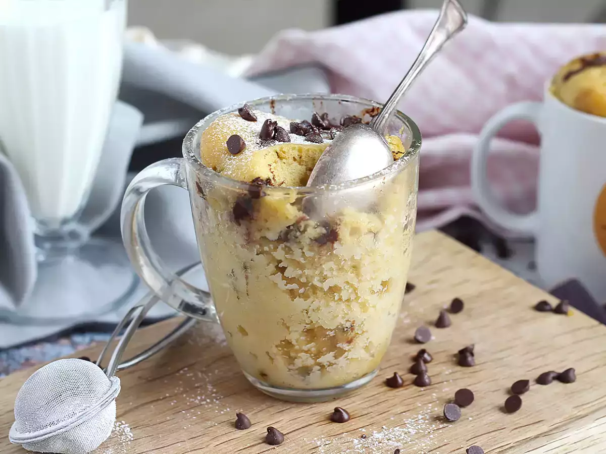 Piškotni mug cake - fotografija 3