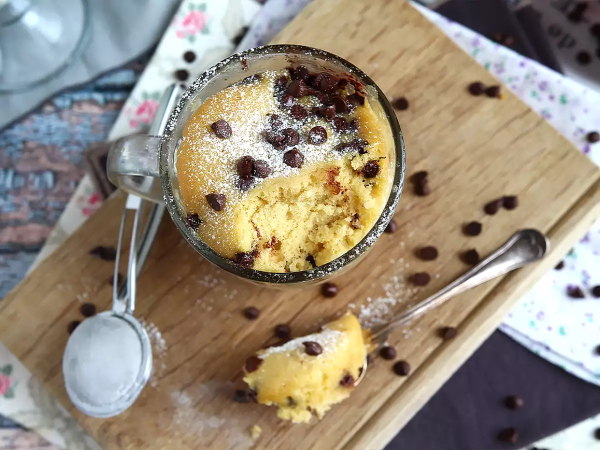 Piškotni mug cake - fotografija 5