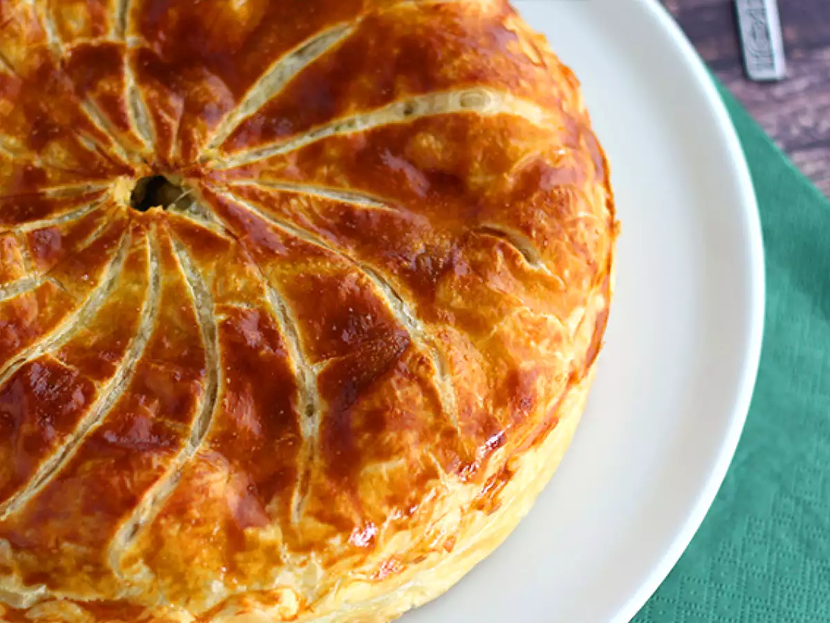 Pita s pegatko in gosjimi jetri (foie gras) - fotografija 3