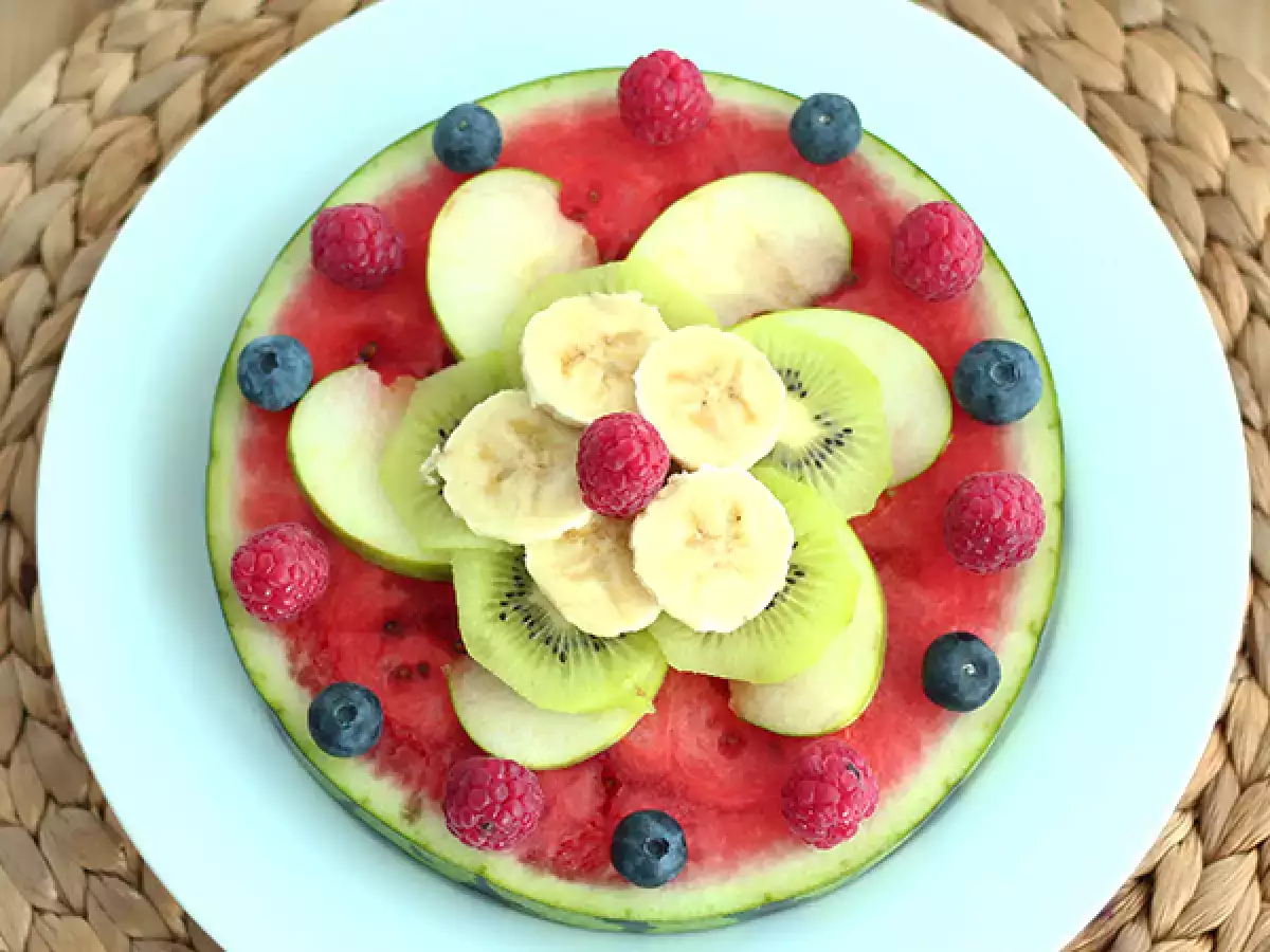 Pizza z lubenico - fotografija 2